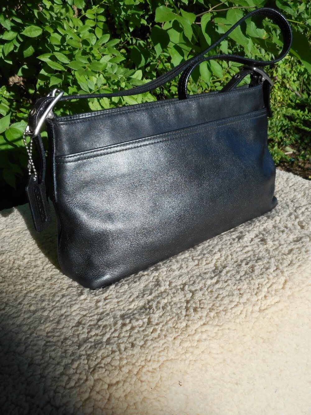 Vintage Coach Legacy Soft Shoulder Bag, 9861 in Black